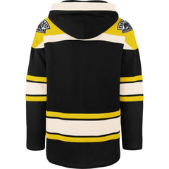 Boston Bruins '47 Superior Lacer Hoodie Black