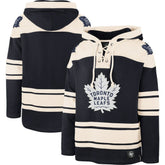 Toronto Maple Leafs '47 Superior Lacer Pullover Hoodie Navy/Cream