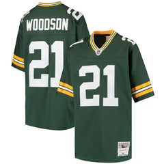 Charles Woodson Green Bay Packers Youth Retired Player Legacy Jersey - Green outlet