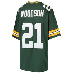 Charles Woodson Green Bay Packers Youth Retired Player Legacy Jersey - Green outlet