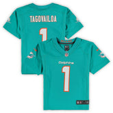 Tua Tagovailoa Miami Dolphins Preschool Game Jersey - Aqua