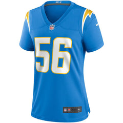 Shawne Merriman Los Angeles Chargers Women's Game Retired Player Jersey - Powder Blue