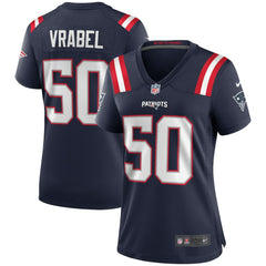 Mike Vrabel New England Patriots Women's Game Retired Player Jersey - Navy