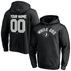 Chicago White Sox Personalized Winning Streak Name & Number Pullover Hoodie Black