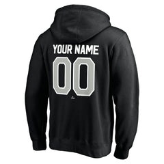 Chicago White Sox Personalized Winning Streak Name & Number Pullover Hoodie Black