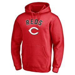 Cincinnati Reds Personalized Winning Streak Name & Number Pullover Hoodie Red