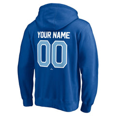Kansas City Royals Personalized Winning Streak Name & Number Pullover Hoodie Royal