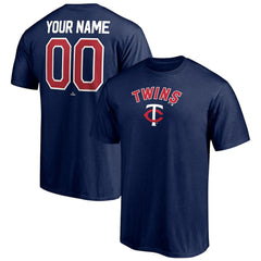 Minnesota Twins Personalized Team Winning Streak Name & Number T-Shirt Navy