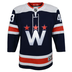 Tom Wilson Washington Capitals Youth 2020/21 Alternate Premier Player Jersey Navy