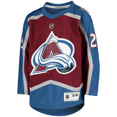Nathan MacKinnon Colorado Avalanche Youth Home Replica Player Jersey Burgundy