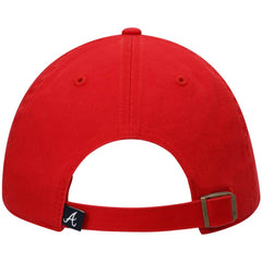 Atlanta Braves Clean Up Adjustable Hat Red | 47 brand