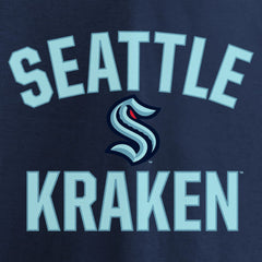Seattle Kraken Fanatics Victory Arch T-Shirt Navy