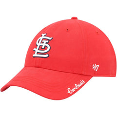 St. Louis Cardinals Women's Miata Clean-Up Adjustable Hat Red | 47 brand