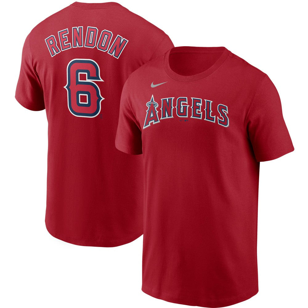 Anthony Rendon Los Angeles Angels Name & Number T-Shirt Red | Nike
