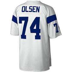 Merlin Olsen Los Angeles Rams Legacy Replica Jersey - White cheap