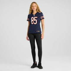 Cole Kmet Chicago Bears Women's Game Jersey - Navy