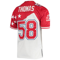 Derrick Thomas AFC 1995 Pro Bowl Authentic Jersey - White/Red on sale