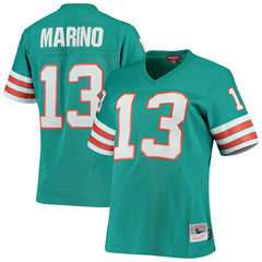 Dan Marino Miami Dolphins Women's 1984 Legacy Replica Jersey - Aqua on sale