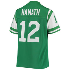 Joe Namath New York Jets Women's 1969 Legacy Replica Jersey - Green sale