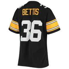 Jerome Bettis Pittsburgh Steelers Women's 1996 Legacy Replica Jersey - Black for sale
