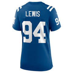 Tyquan Lewis Indianapolis Colts Women's Game Jersey - Royal