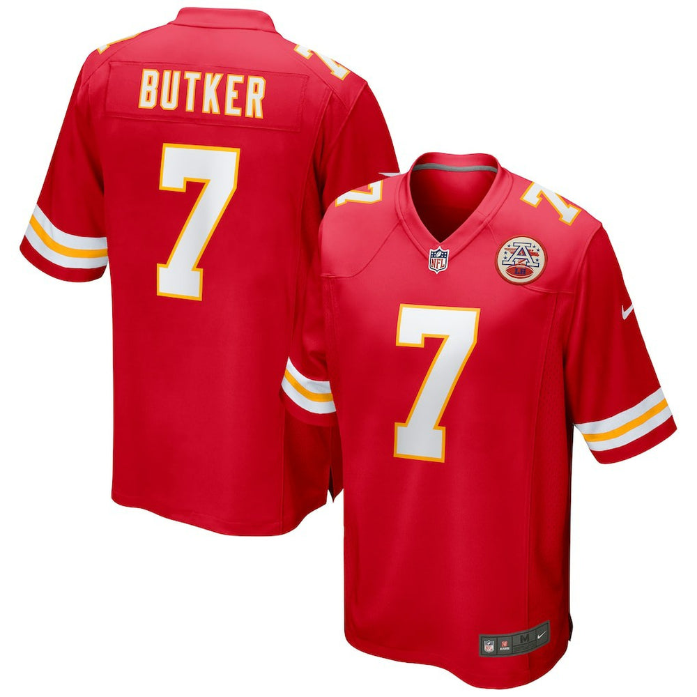 Harrison Butker Kansas City Chiefs Game Jersey - Red