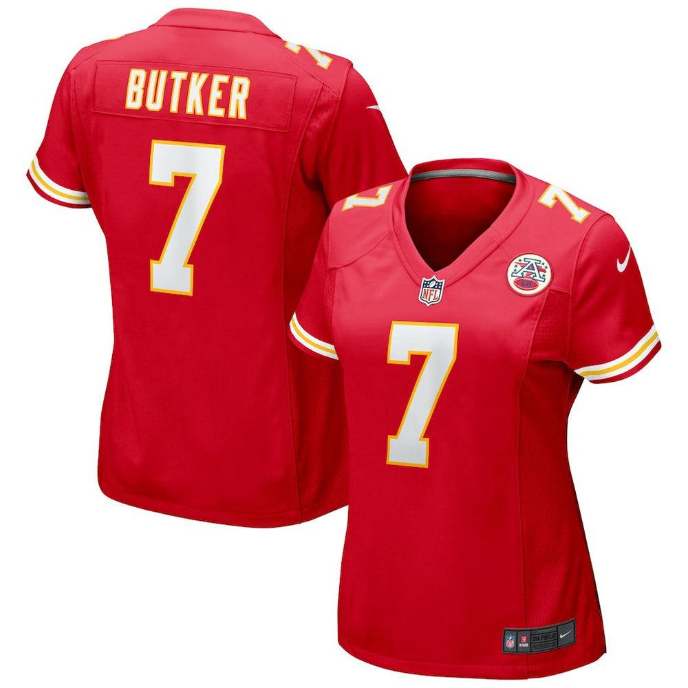 Harrison Butker Kansas City Chiefs Women's Game Jersey - Red