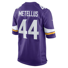 Josh Metellus Minnesota Vikings Game Jersey - Purple