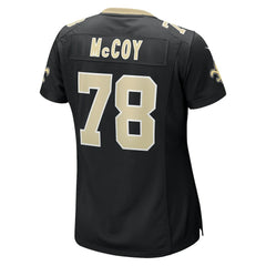 Erik Mccoy New Orleans Saints Women's Game Jersey - Black