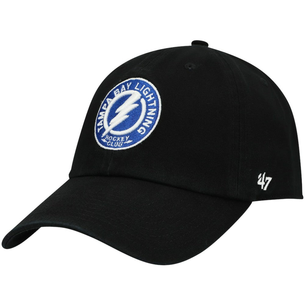Tampa Bay Lightning '47 Team Clean Up Adjustable Hat Black