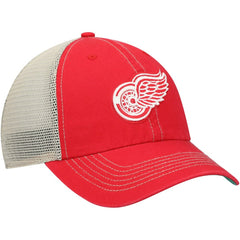 Detroit Red Wings '47 Trawler Clean Up Trucker Snapback Hat Red