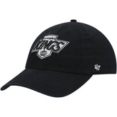 Los Angeles Kings '47 Team Clean Up Adjustable Hat Black