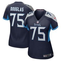 Jamil Douglas Tennessee Titans Women's Game Jersey - Navy