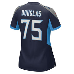 Jamil Douglas Tennessee Titans Women's Game Jersey - Navy
