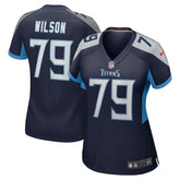 Isaiah Wilson Tennessee Titans Women's Game Jersey - Navy