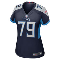 Isaiah Wilson Tennessee Titans Women's Game Jersey - Navy