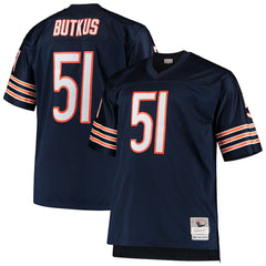 Dick Butkus Chicago Bears Big & Tall 1966 Retired Player Replica Jersey - Navy on sale