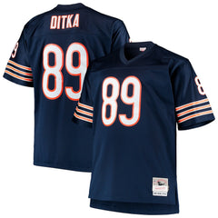 Mike Ditka Chicago Bears Big & Tall 1966 Retired Player Replica Jersey - Navy cheap