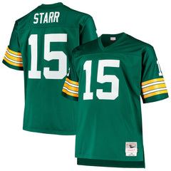 Bart Starr Green Bay Packers Big & Tall 1968 Retired Player Replica Jersey - Green for sale