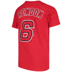 Anthony Rendon Los Angeles Angels Youth Name & Number T-Shirt Red | Nike