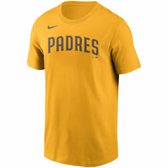 Manny Machado San Diego Padres Name & Number T-Shirt Gold | Nike