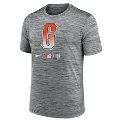 San Francisco Giants City Connect Practice T-Shirt Anthracite | Nike