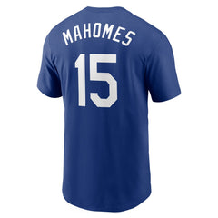 Patrick Mahomes Kansas City Royals Name & Number T-Shirt Royal | Nike