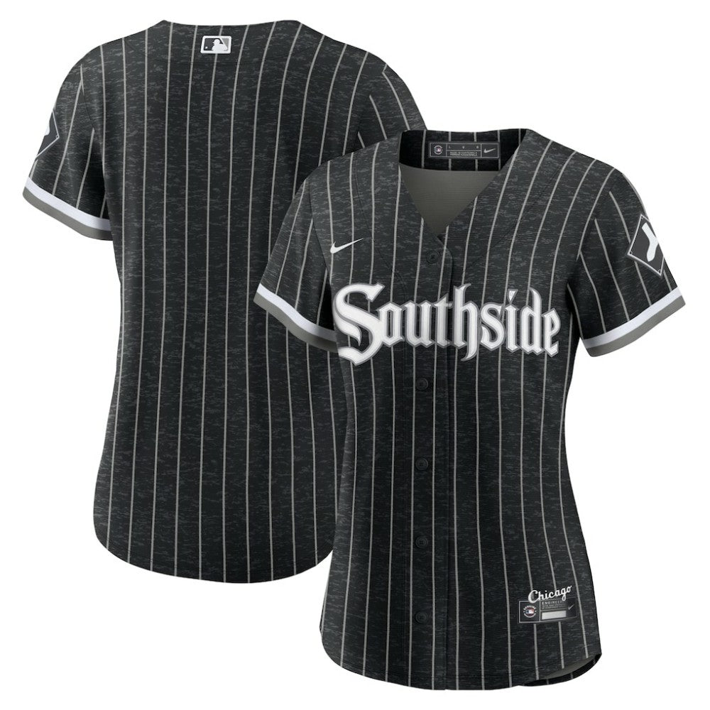 Chicago White Sox Women's City Connect Replica Jersey - Black