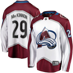 Nathan MacKinnon Colorado Avalanche Fanatics Breakaway Jersey White