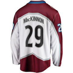 Nathan MacKinnon Colorado Avalanche Fanatics Breakaway Jersey White
