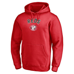 Cincinnati Reds Cooperstown Winning Streak Personalized Name & Number Pullover Hoodie Red