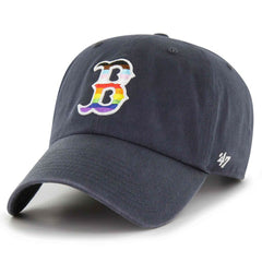 Boston Red Sox Pride Clean Up Adjustable Hat Navy | 47 brand