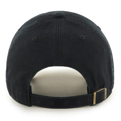 Boston Red Sox Logo Clean Up Adjustable Hat Black | 47 brand