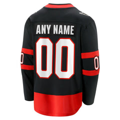 Ottawa Senators Fanatics Home Custom Breakaway Jersey Black